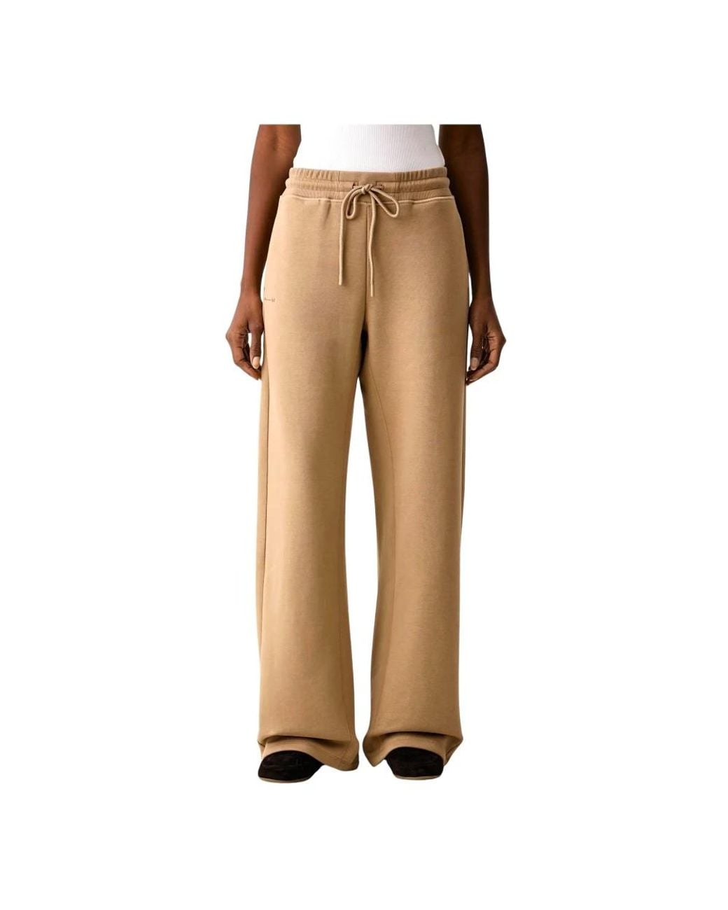Max Mara Sweatpants in het Natural