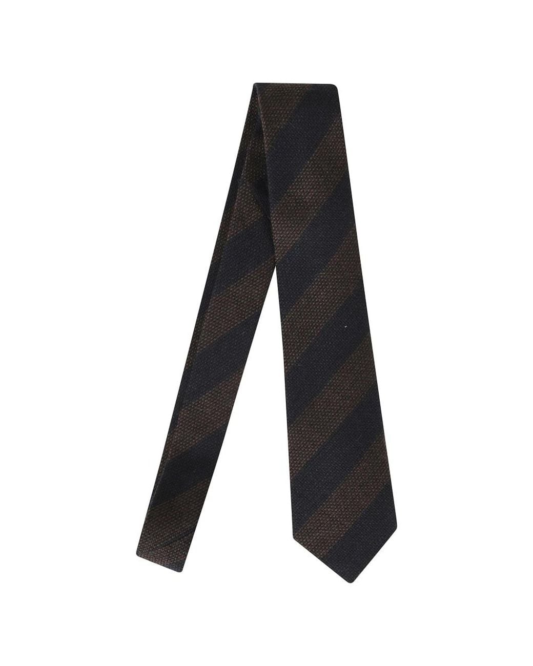 Ties di Tagliatore in Black da Uomo