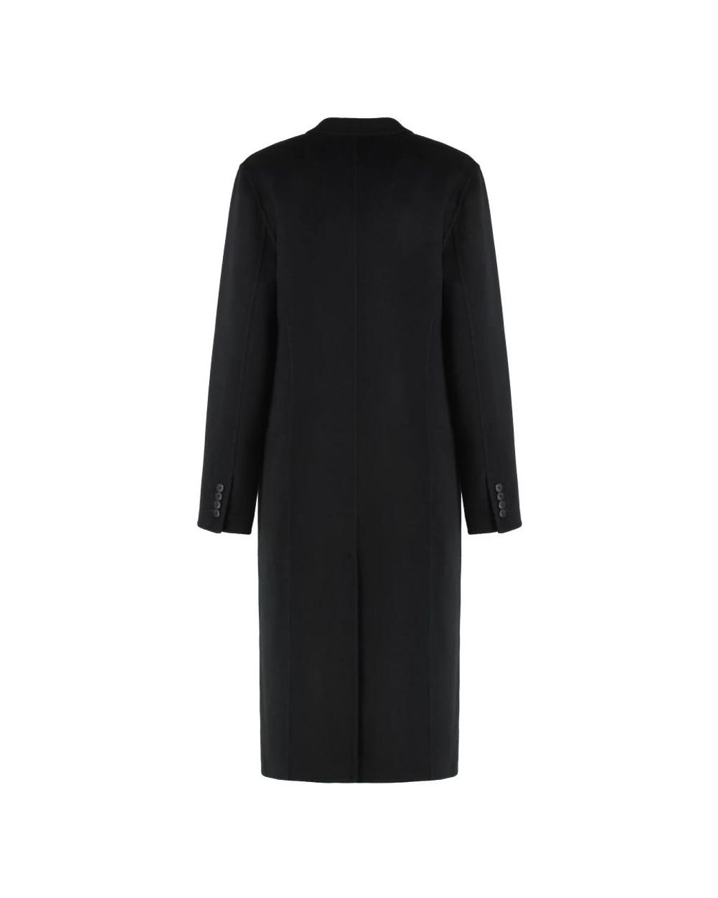 Double-Breasted Coats Tory Burch de color Black