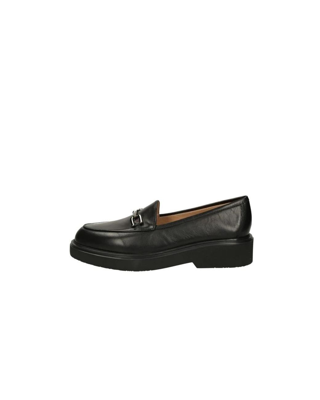 Unisa Black Loafers