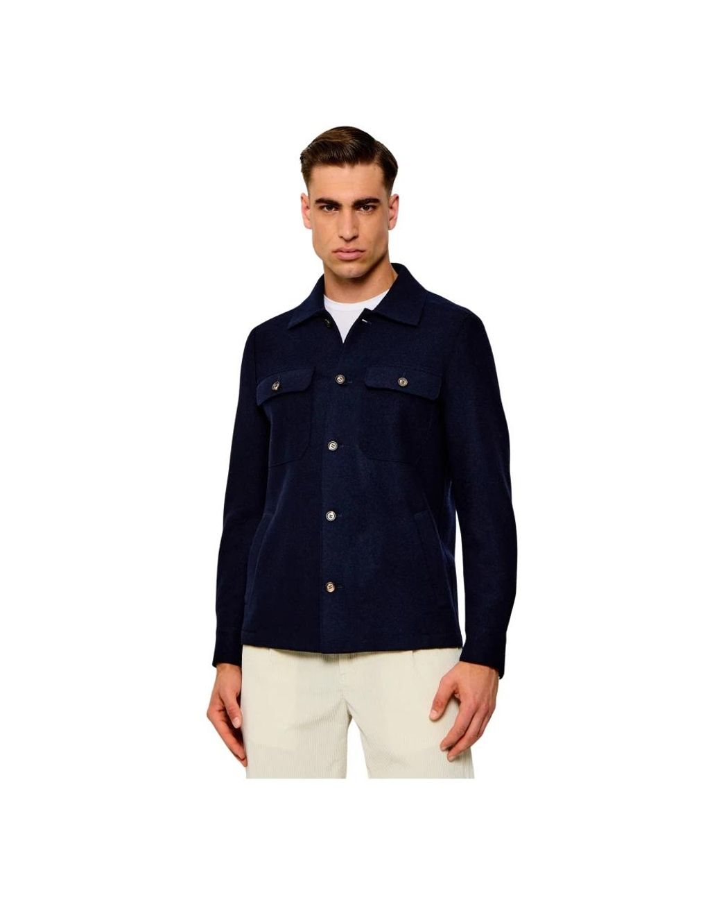 Eleventy Blue Light Jackets for men