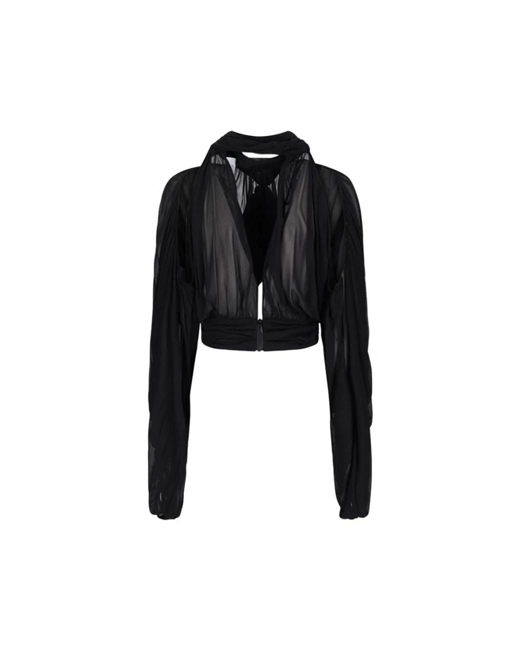 GIUSEPPE DI MORABITO Black Blouses