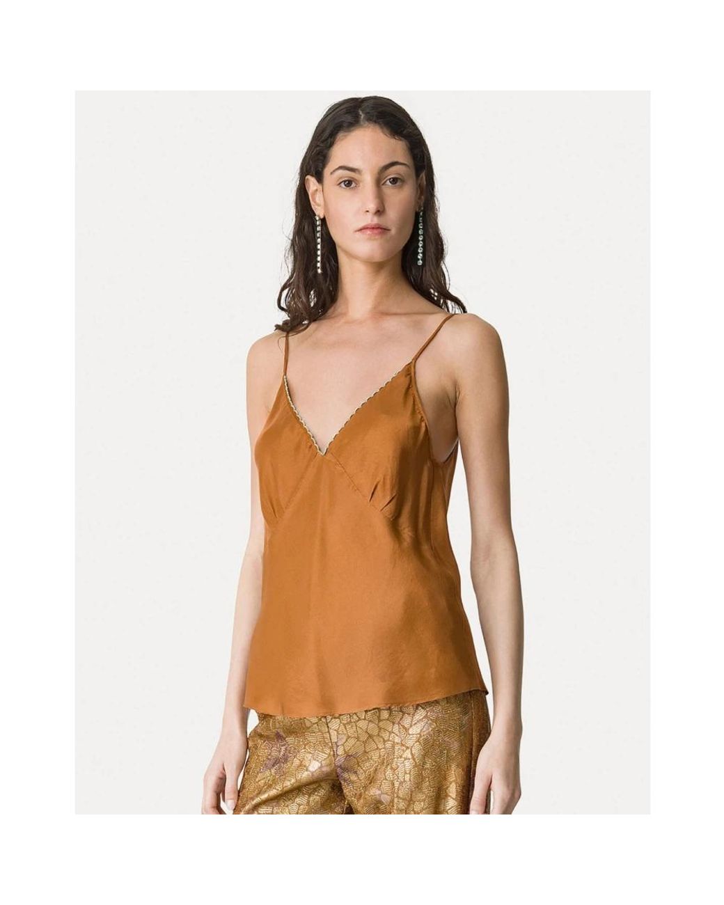 Forte_forte Brown Sleeveless Tops