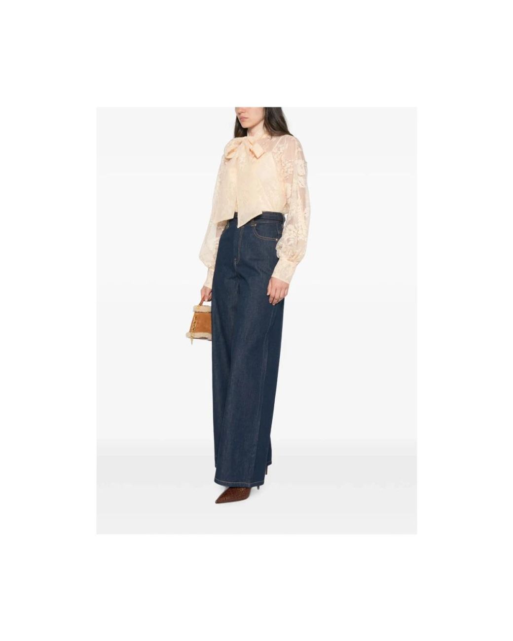 Zimmermann Blue Wide Jeans
