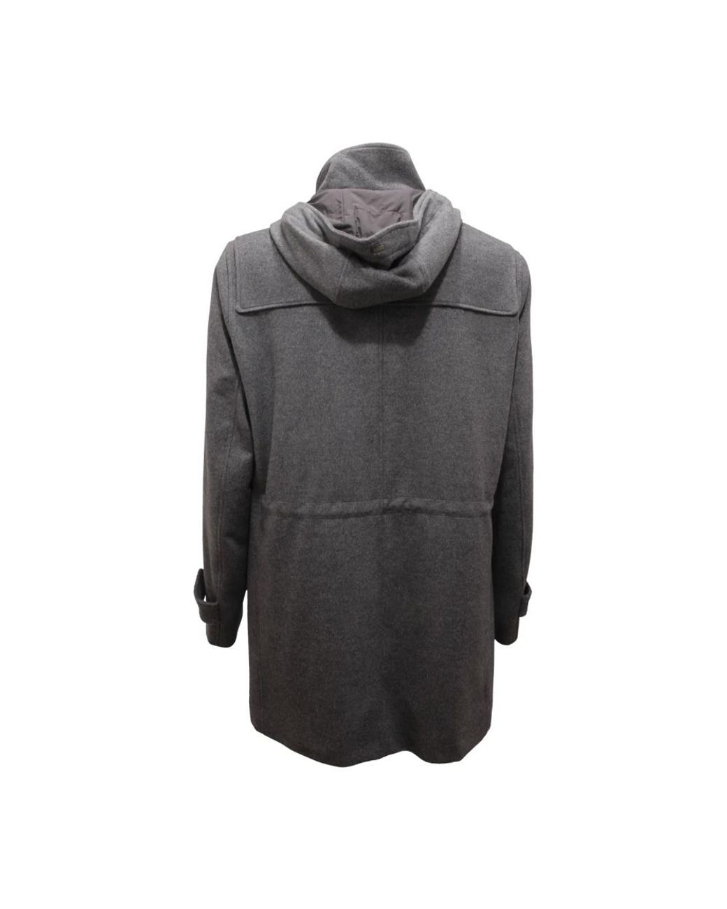 Single-Breasted Coats Herno pour homme en coloris Gray