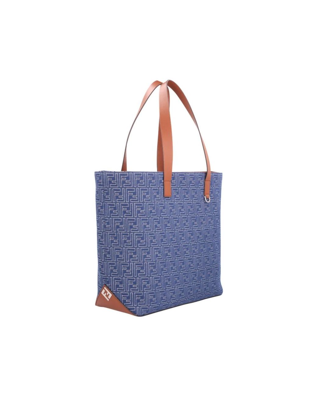 Fendi Blue Shopping Bags for men
