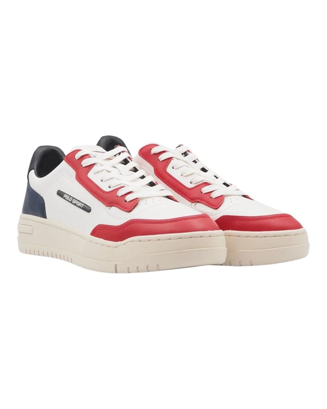Ralph Lauren Red Sneakers for men