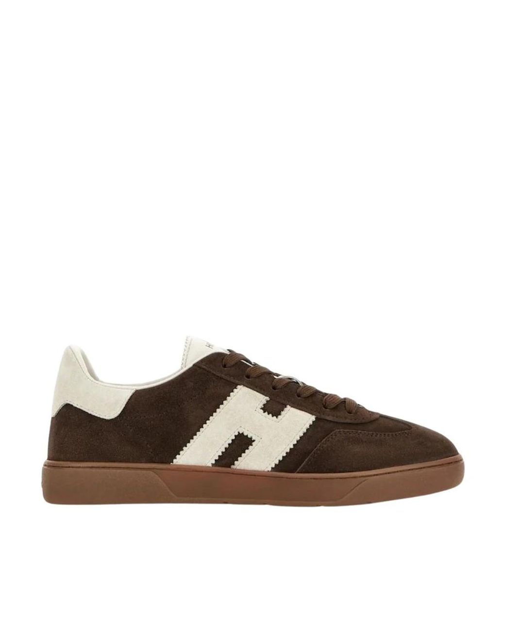 Hogan Schoenen ,Bruin ,Leer Cool Sneaker in het Brown