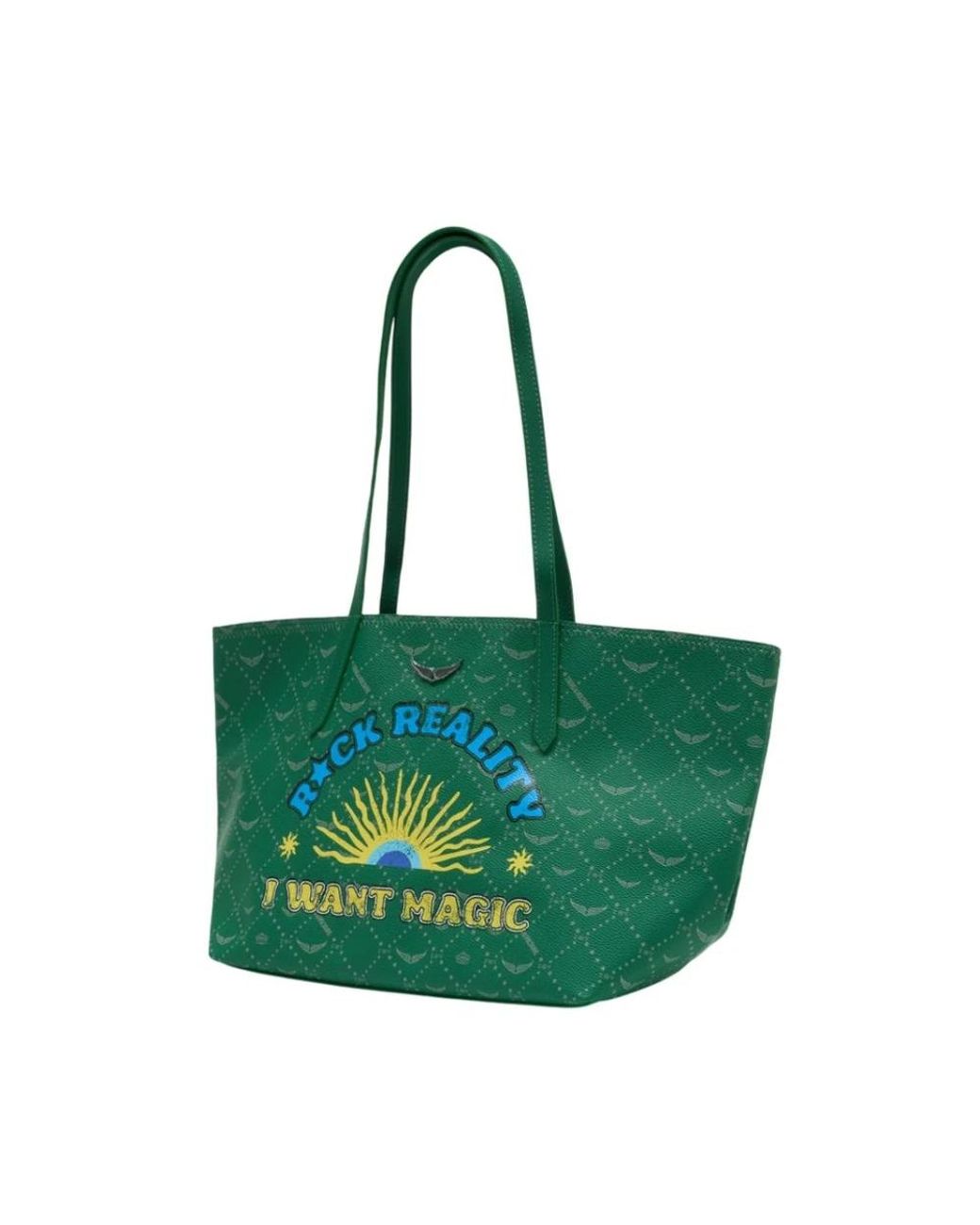 Zadig & Voltaire Green Tote Bags