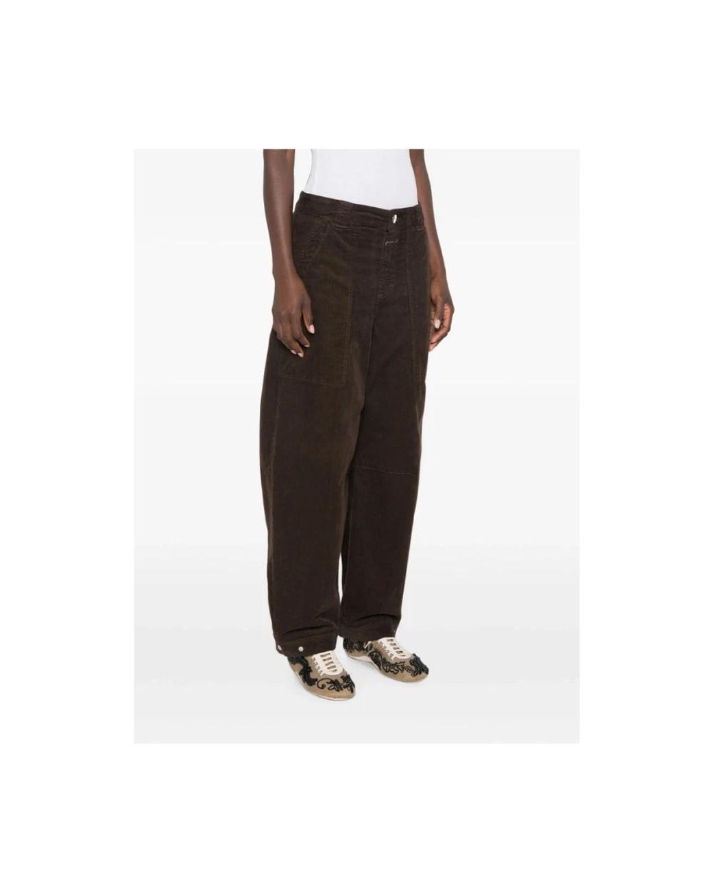 Closed Brown Loose Fit Jeans
