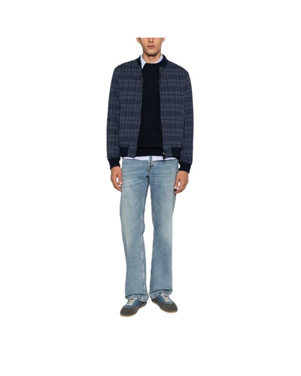 Bomber Jackets di Etro in Blue da Uomo
