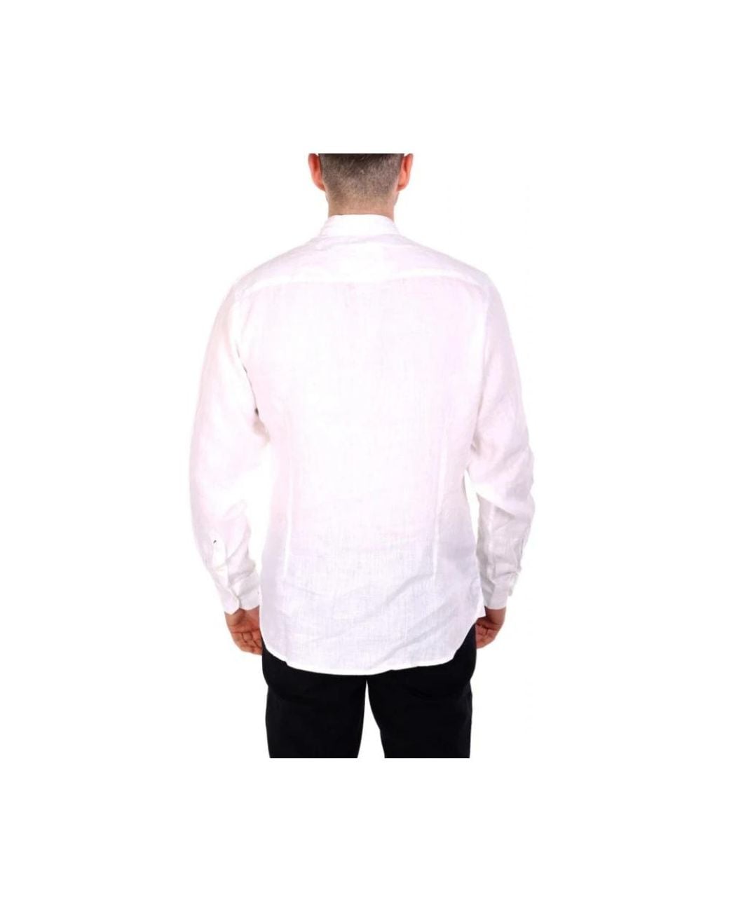 U.S. POLO ASSN. White Casual Shirts for men