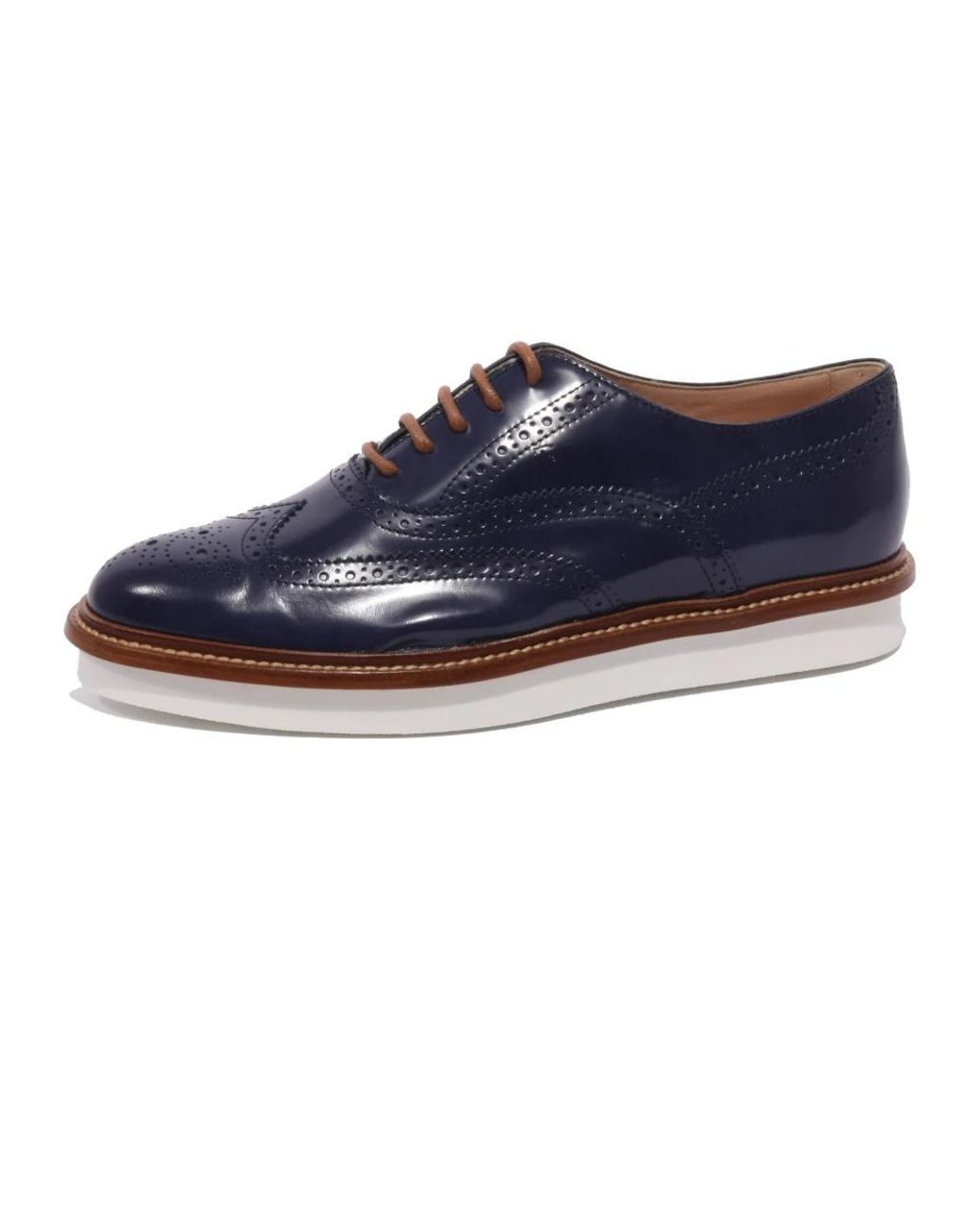 Tod's Blue Laced Shoes