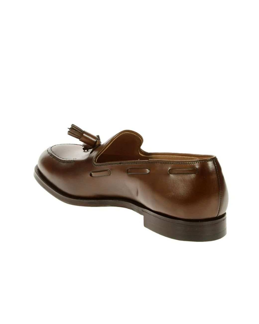 Crockett and Jones Brown Boat Shoes for men
