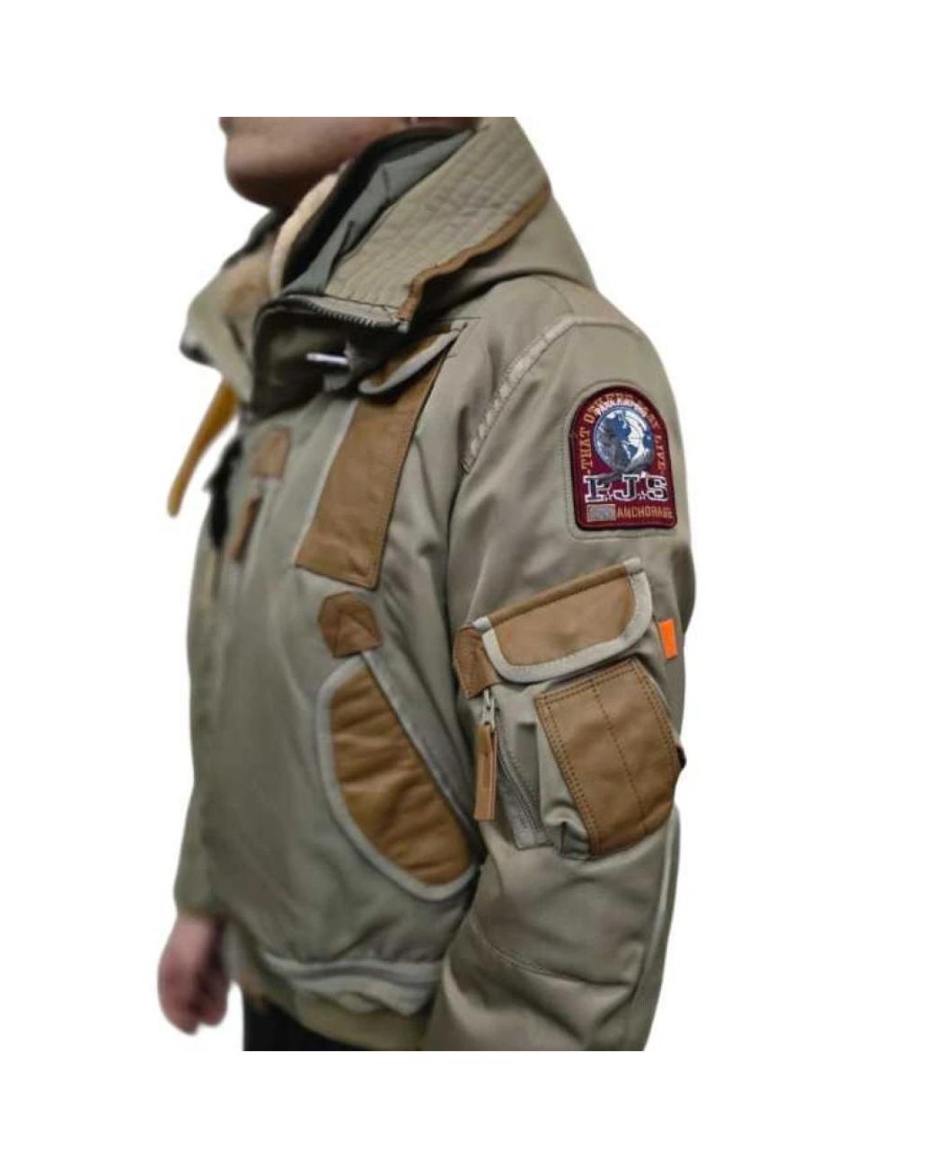 Parajumpers Gray Bomber Jackets for men