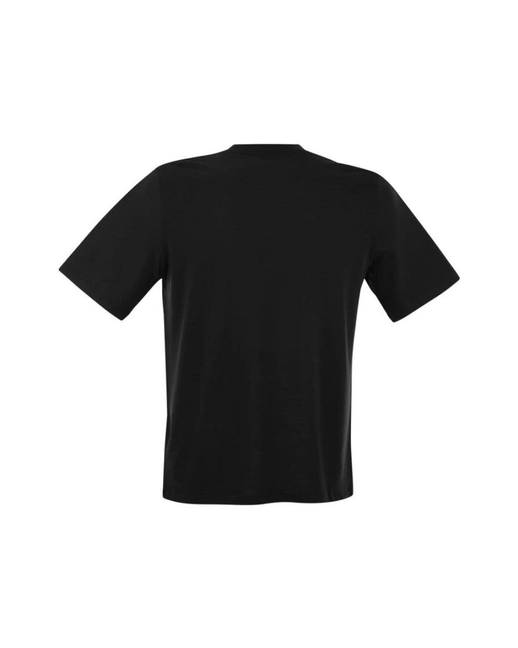 Majestic Filatures Black T-Shirts for men