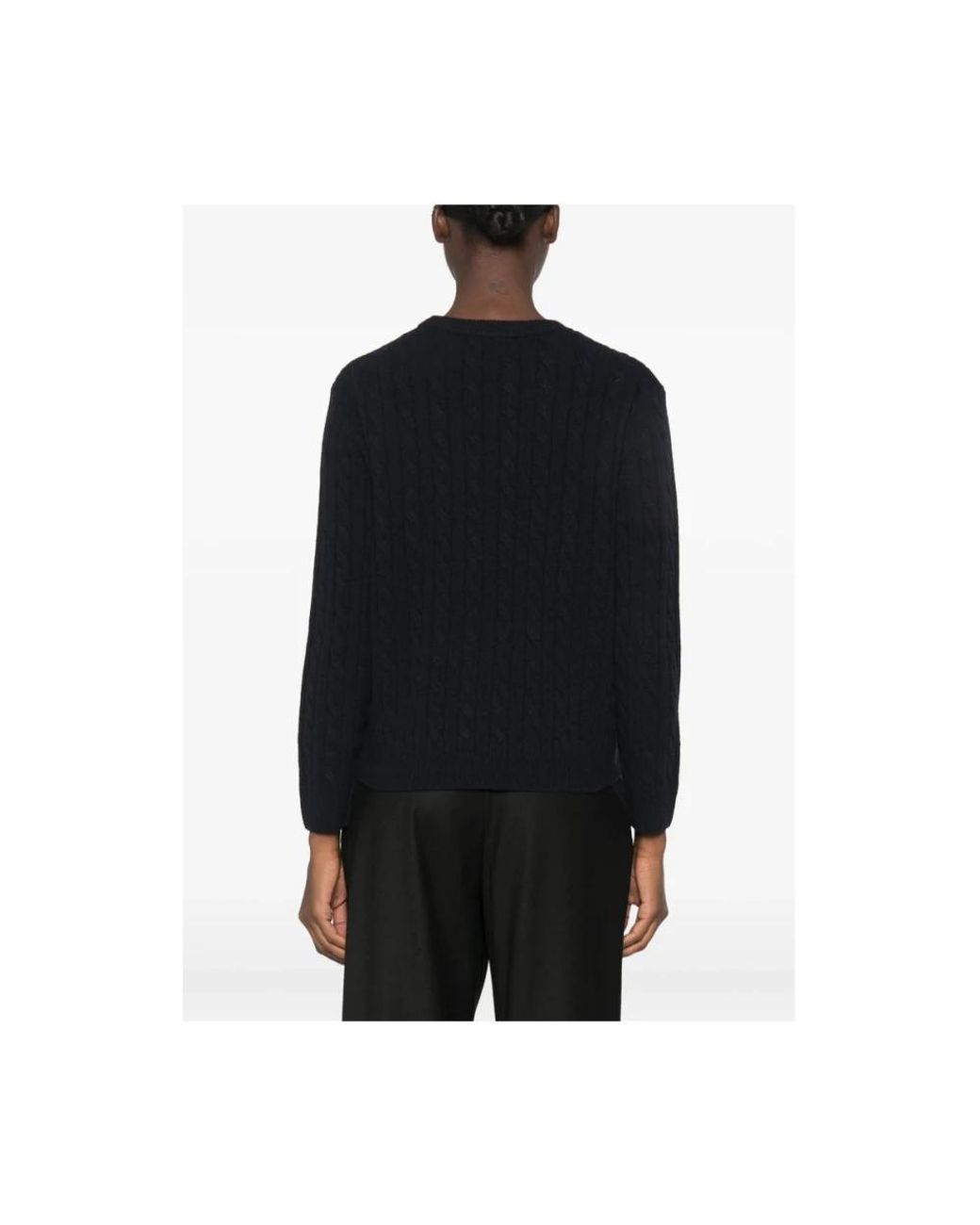 JC Sophie Black Round-Neck Knitwear