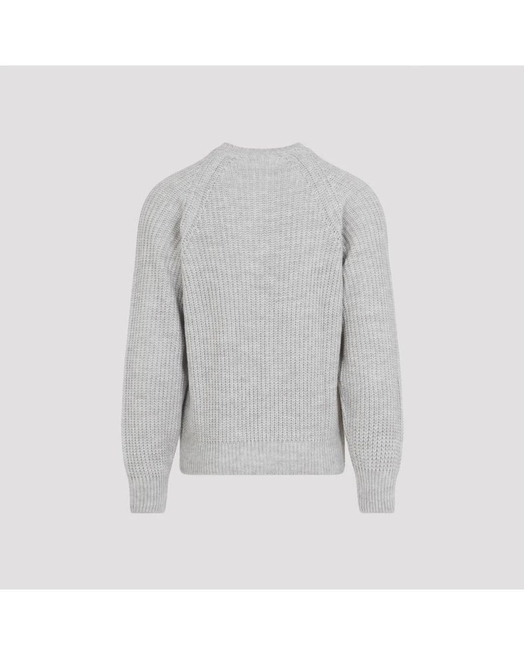 Carhartt Gray Round-Neck Knitwear for men