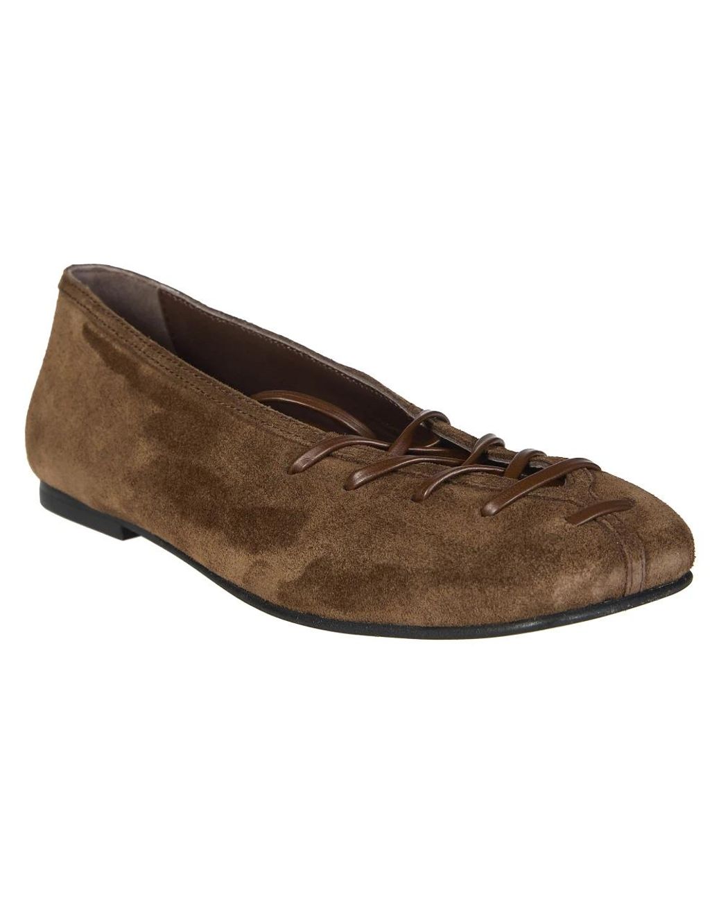 Alohas Brown Ballerinas