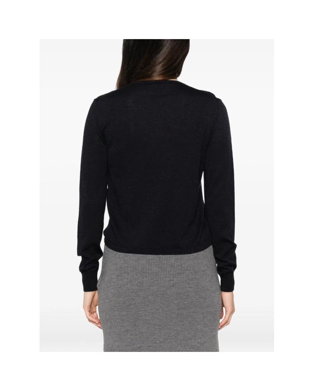 Eleventy Black Round-Neck Knitwear