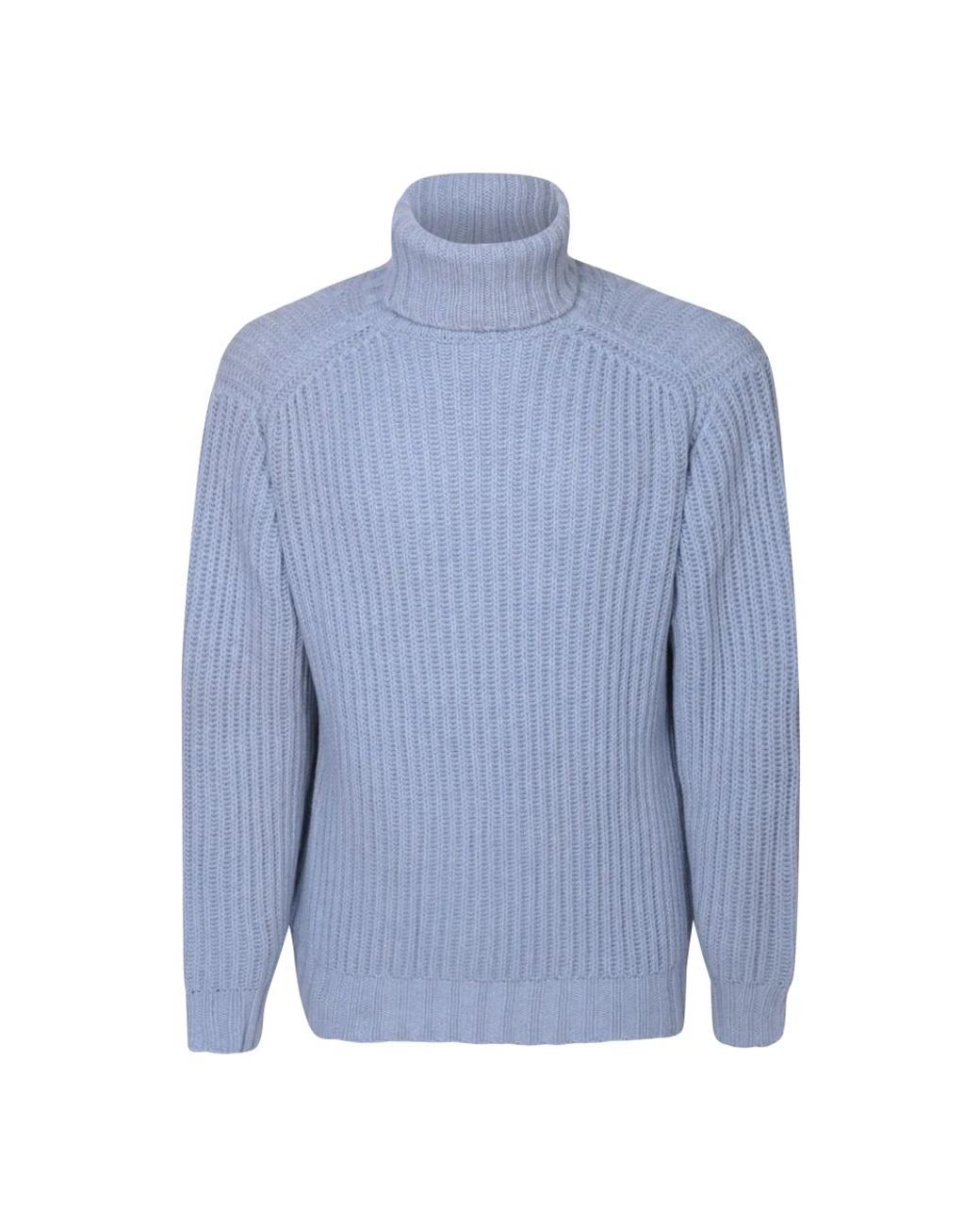 Dell'Oglio Blue Cashmere Knitwear for men