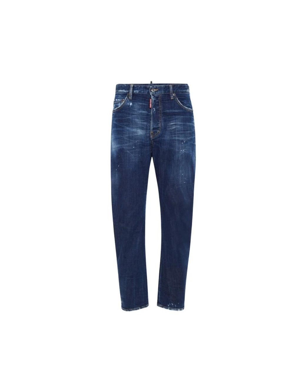DSquared² Jeans ,Blauw ,Katoen Dark Perfect Clean Wash Bro Jeans in het Blue voor heren