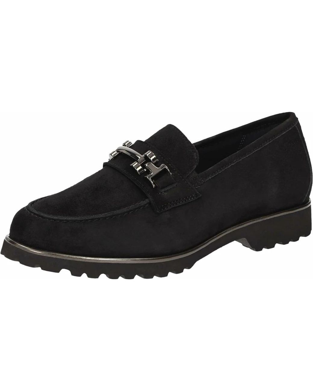 Sioux Black Meredith Slipper
