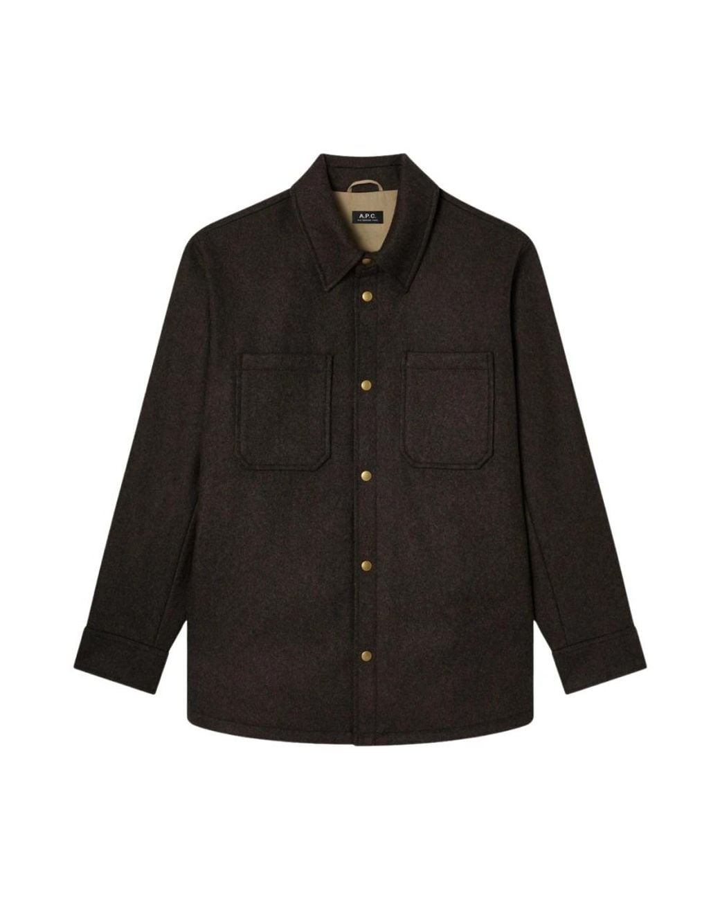 A.P.C. Veste Marcel in het Black voor heren