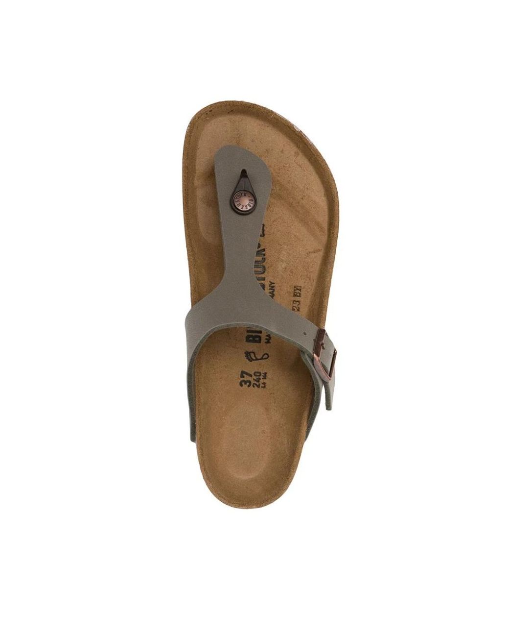 Birkenstock Brown Flip Flops for men