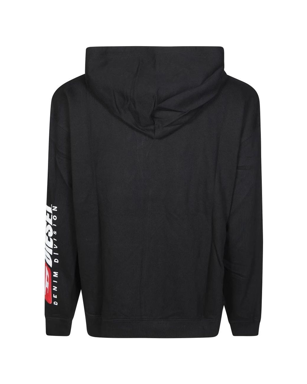 DIESEL Black Zip-Throughs for men