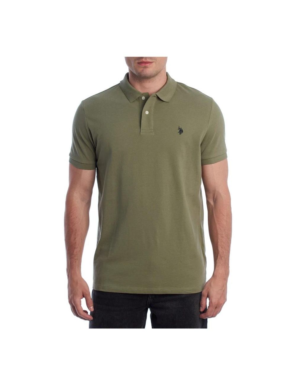 U.S. POLO ASSN. Green Polo Shirts for men