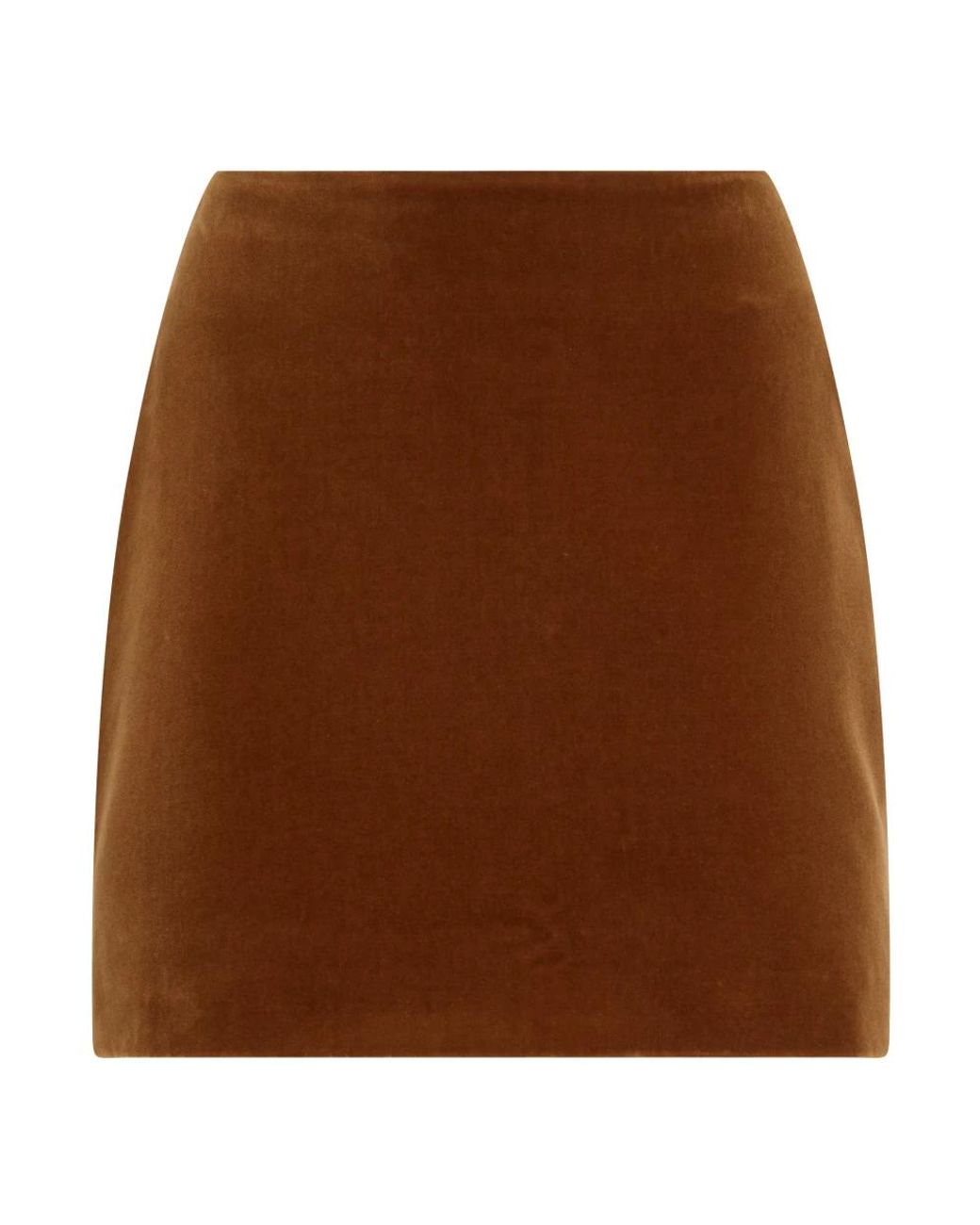 Blazé Milano Brown Short Skirts