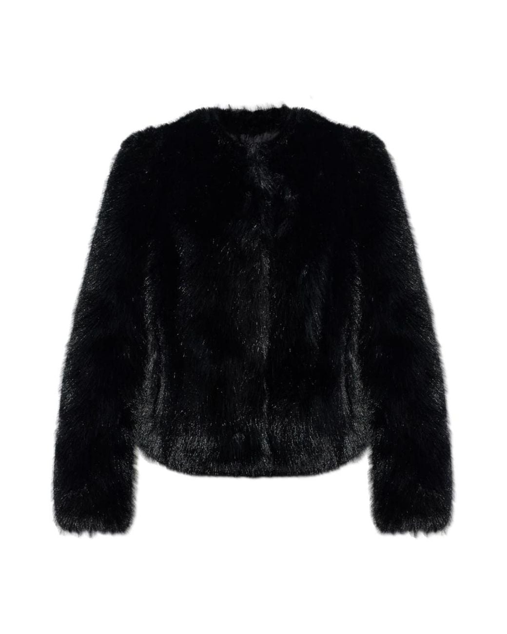 Stand Studio Black Faux Fur & Shearling Jackets