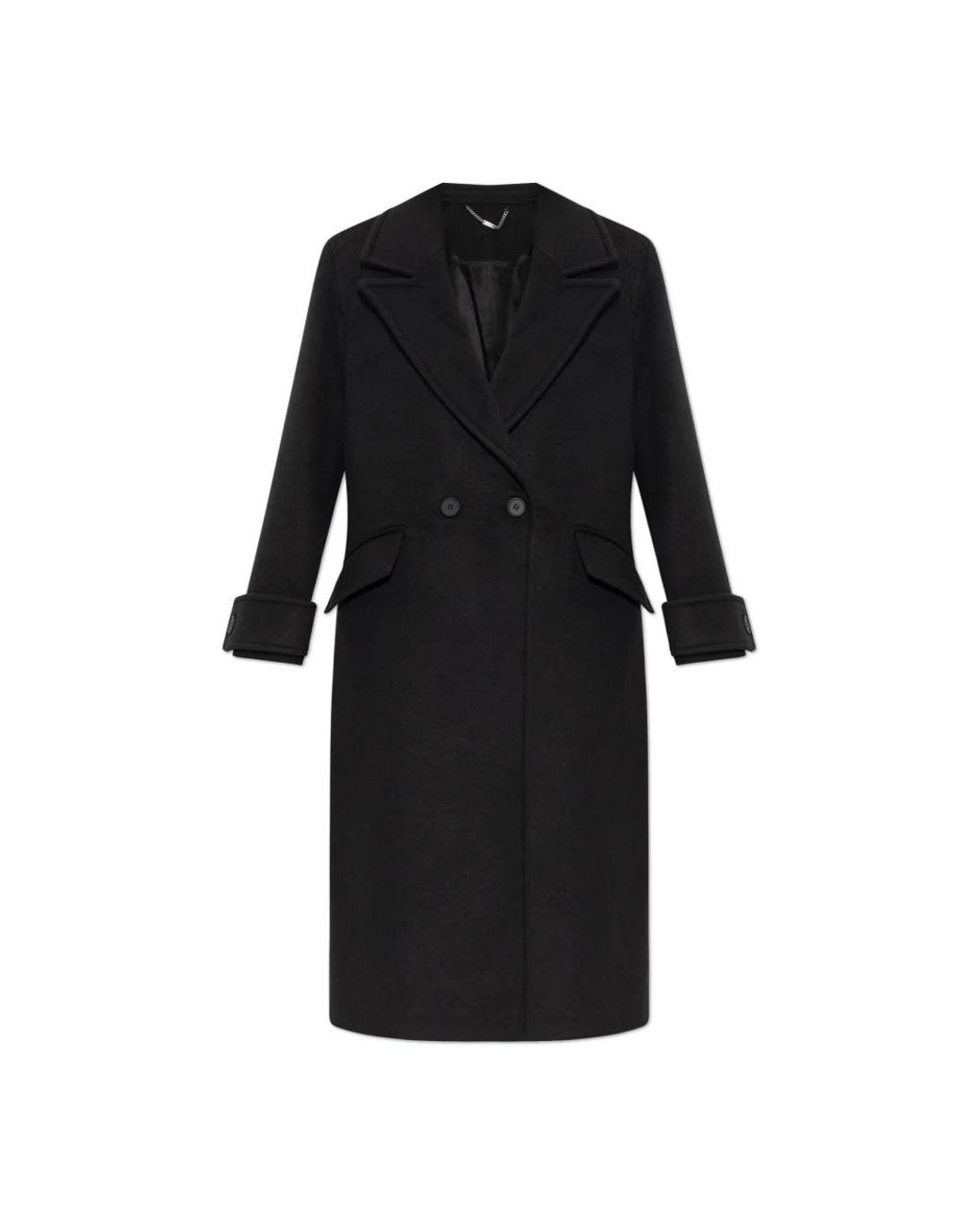 AllSaints Jassen ,Zwart ,Wol Jas Mabel in het Black