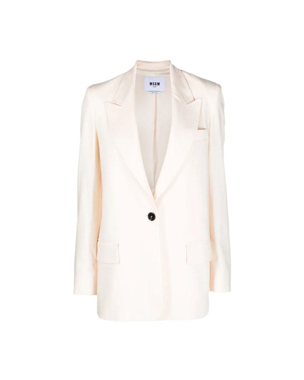 MSGM White Blazers