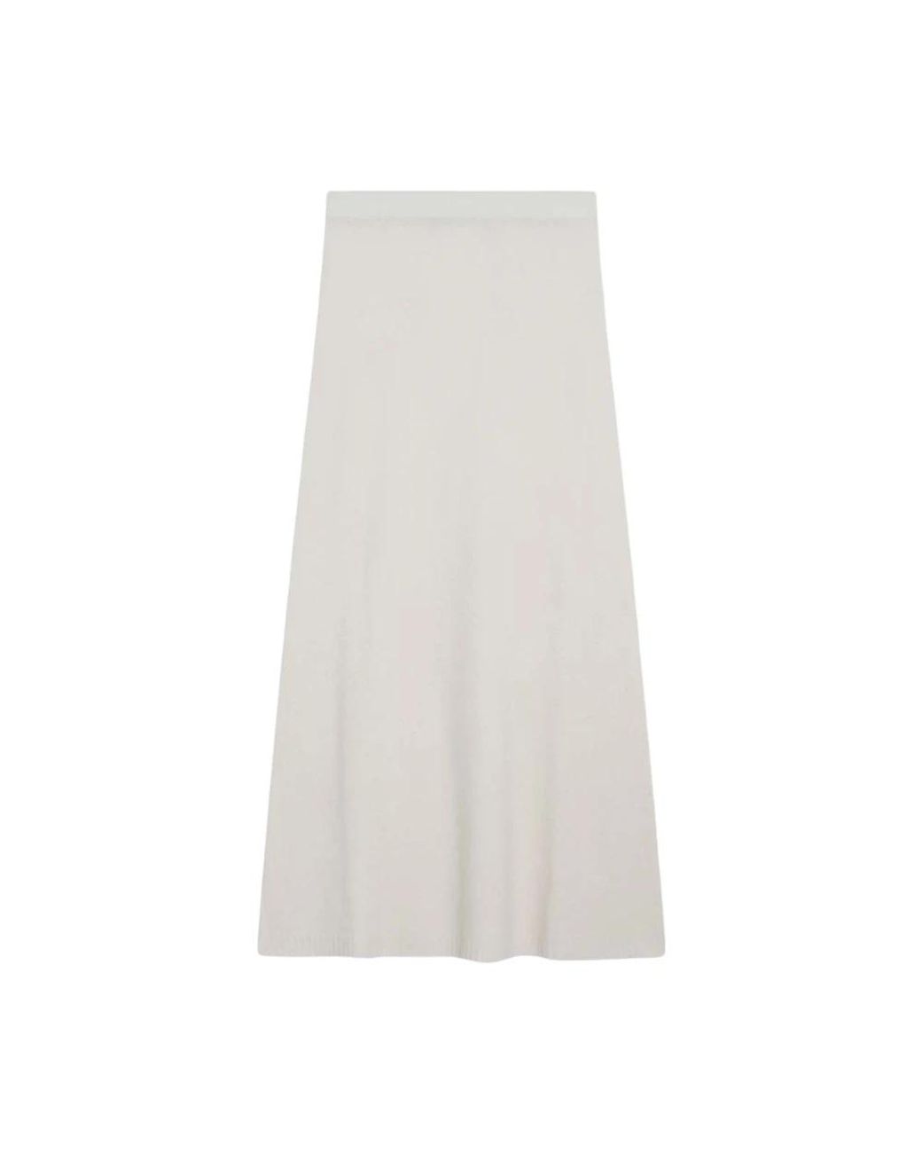 Max Mara White Midi Skirts