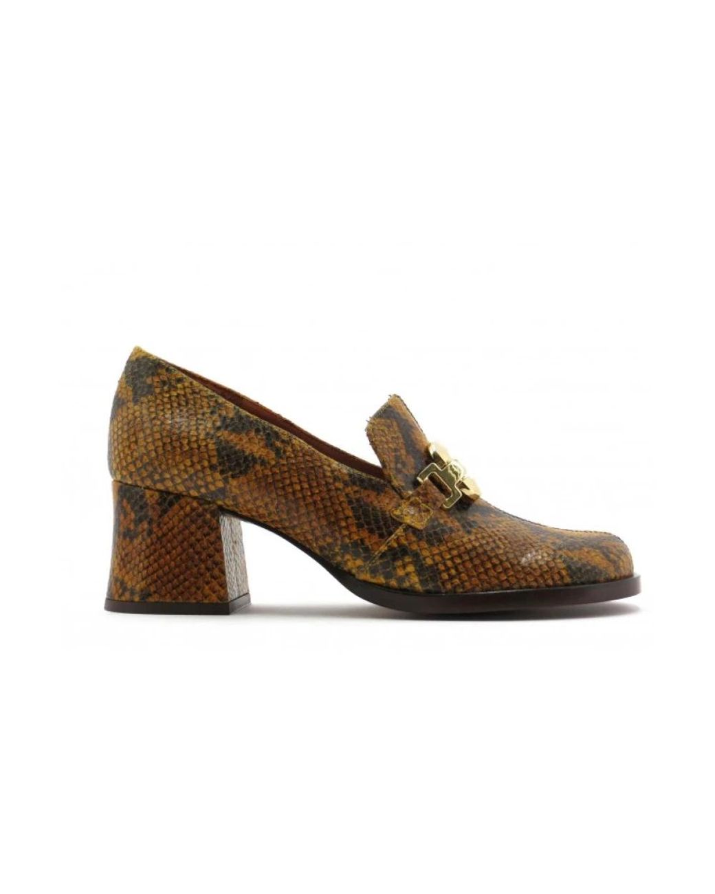 Chie Mihara Brown Flat Sandalen
