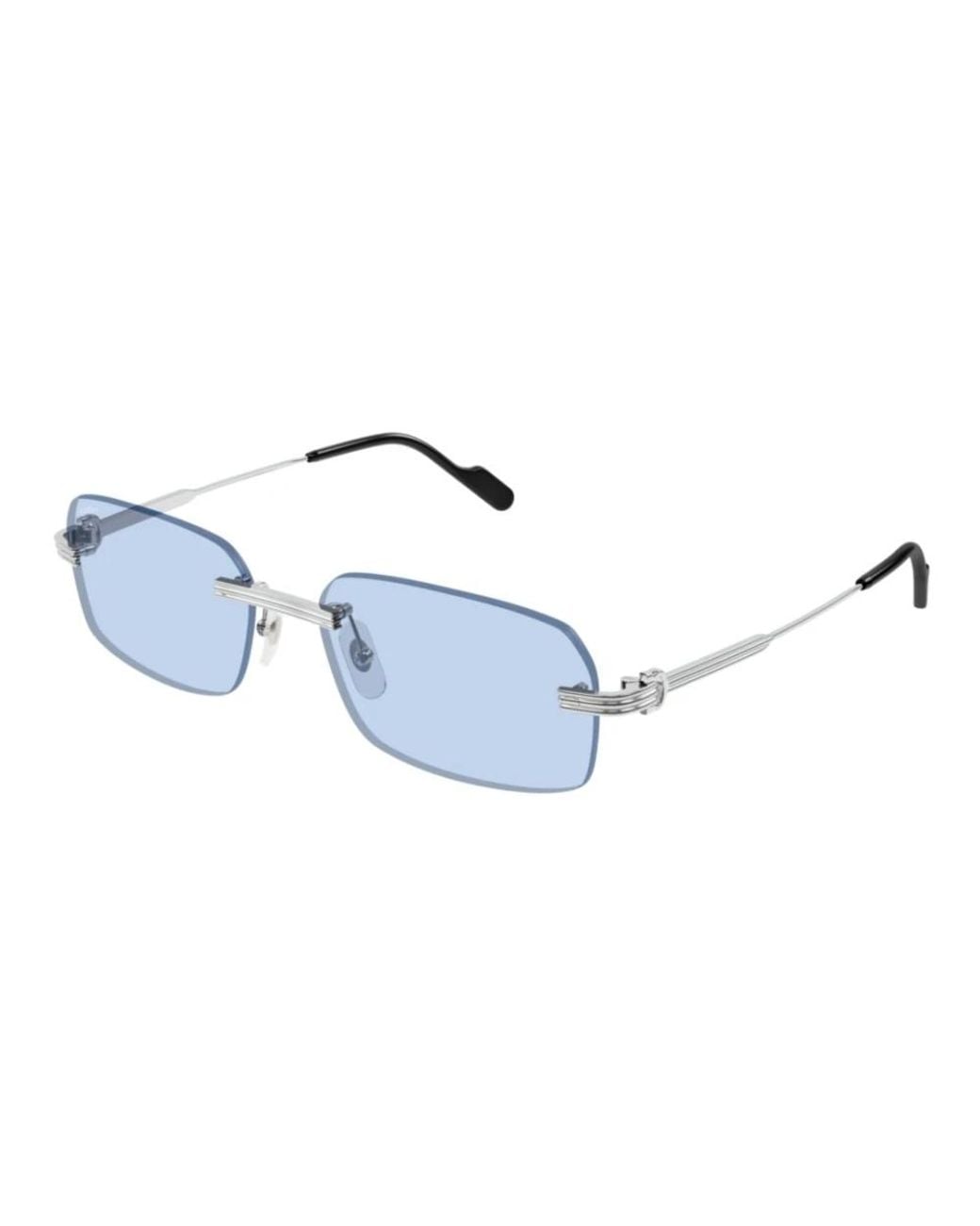 Cartier Blue Sunglasses