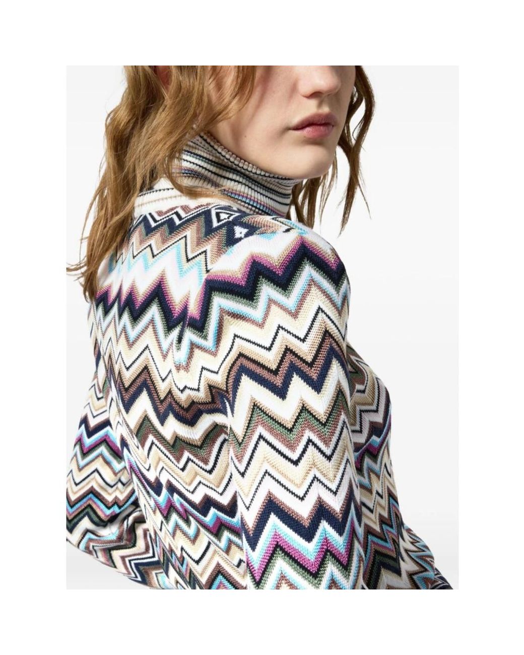 Missoni White Turtlenecks