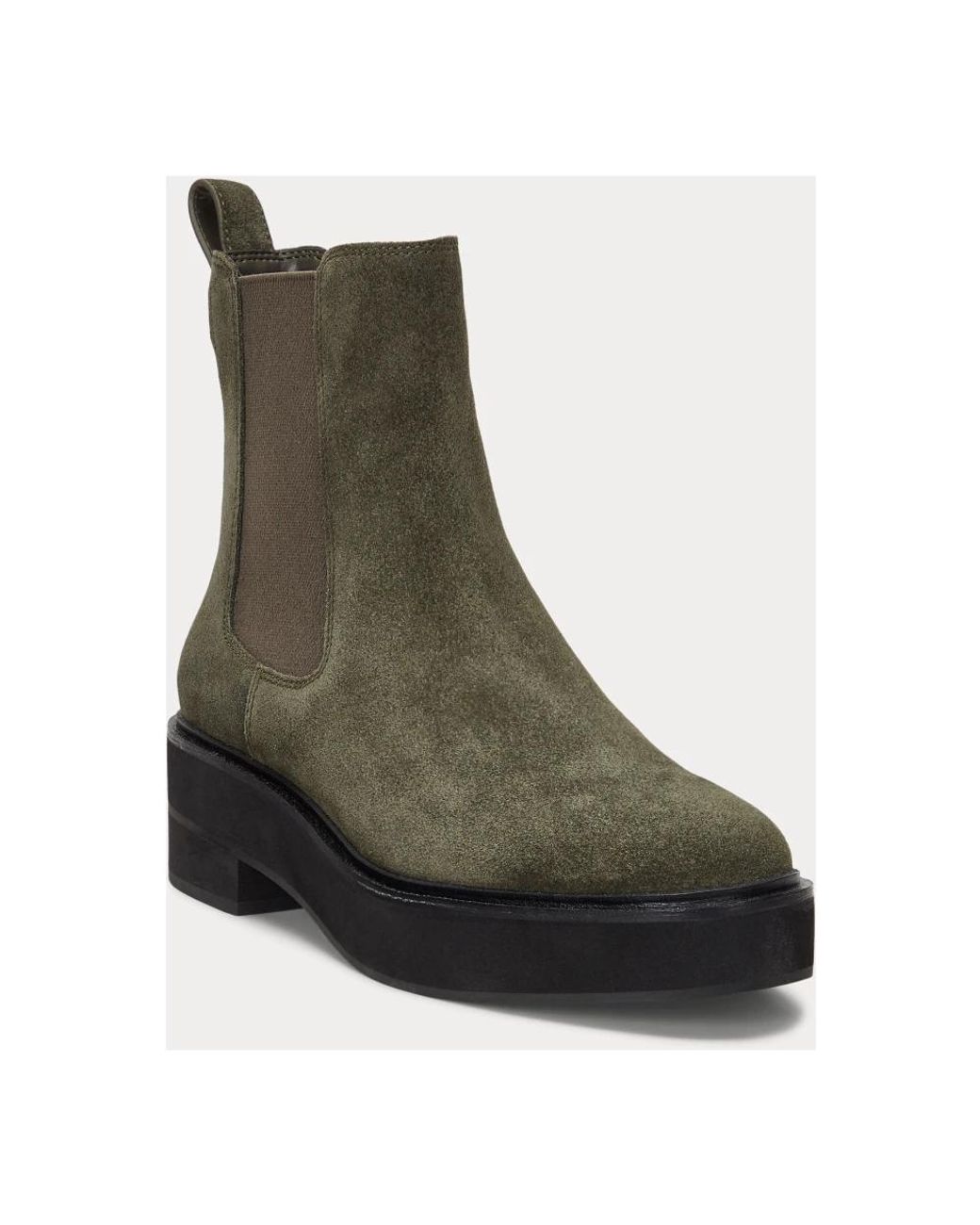 Ralph Lauren Brown Chelsea Boots