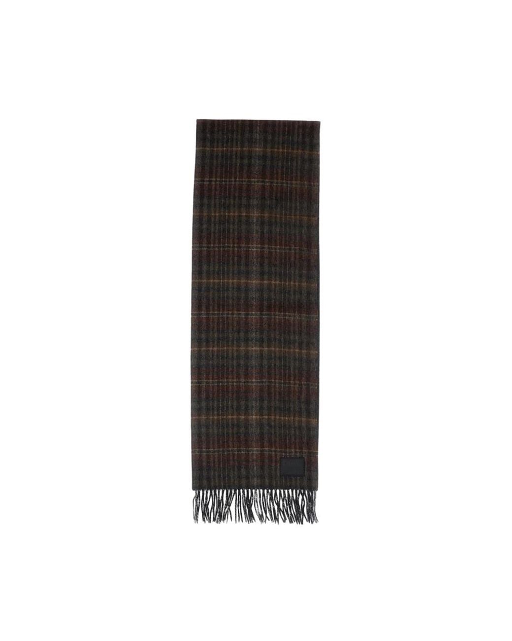 Paul Smith Black Winter Scarves for men