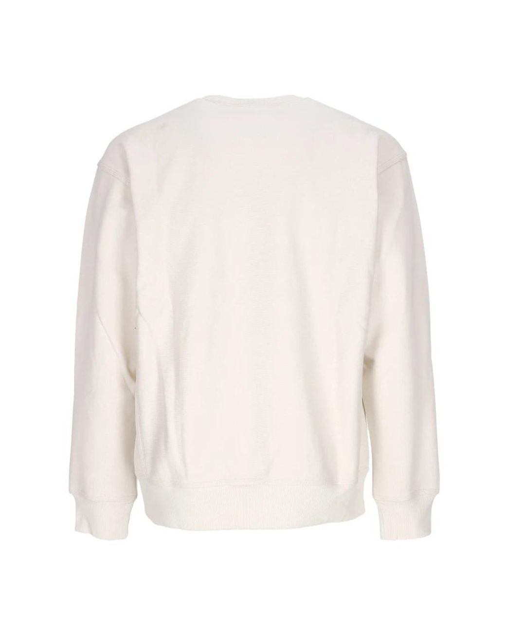 Carhartt White American Script Sweat Crewneck Sweatshirt for men