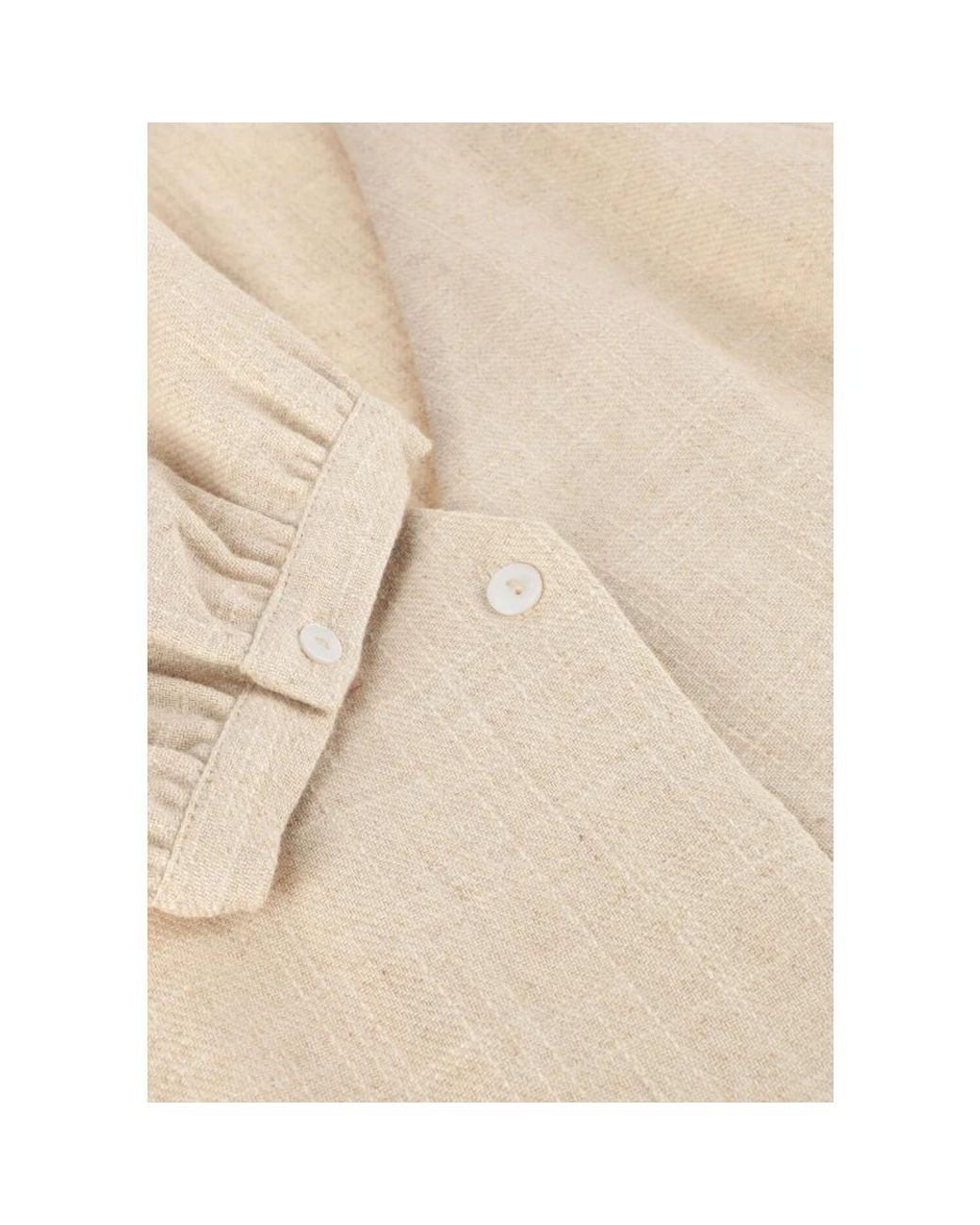 Another Label Overhemden ,Kiek Shirt in het Natural