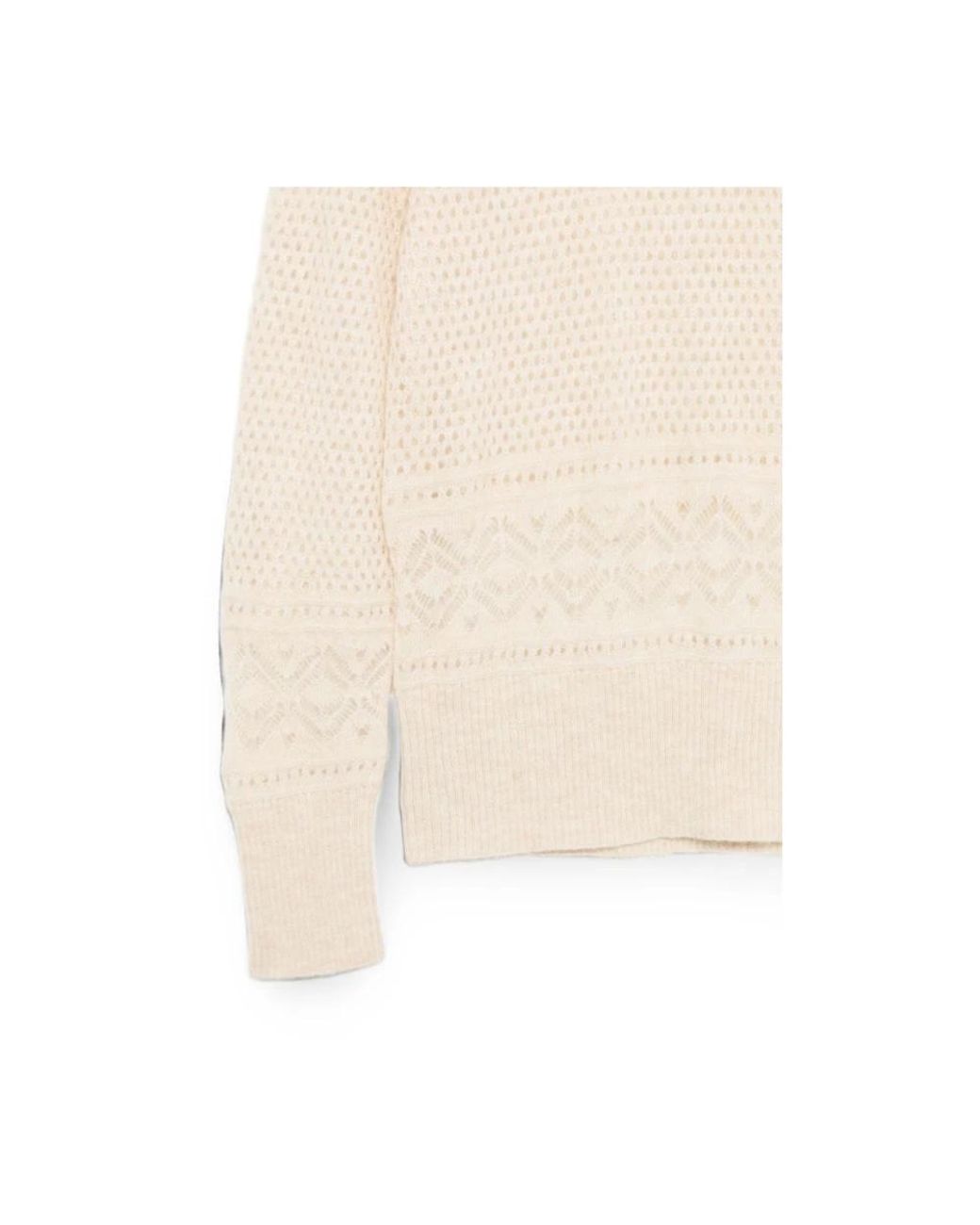 D.exterior Natural Round-Neck Knitwear
