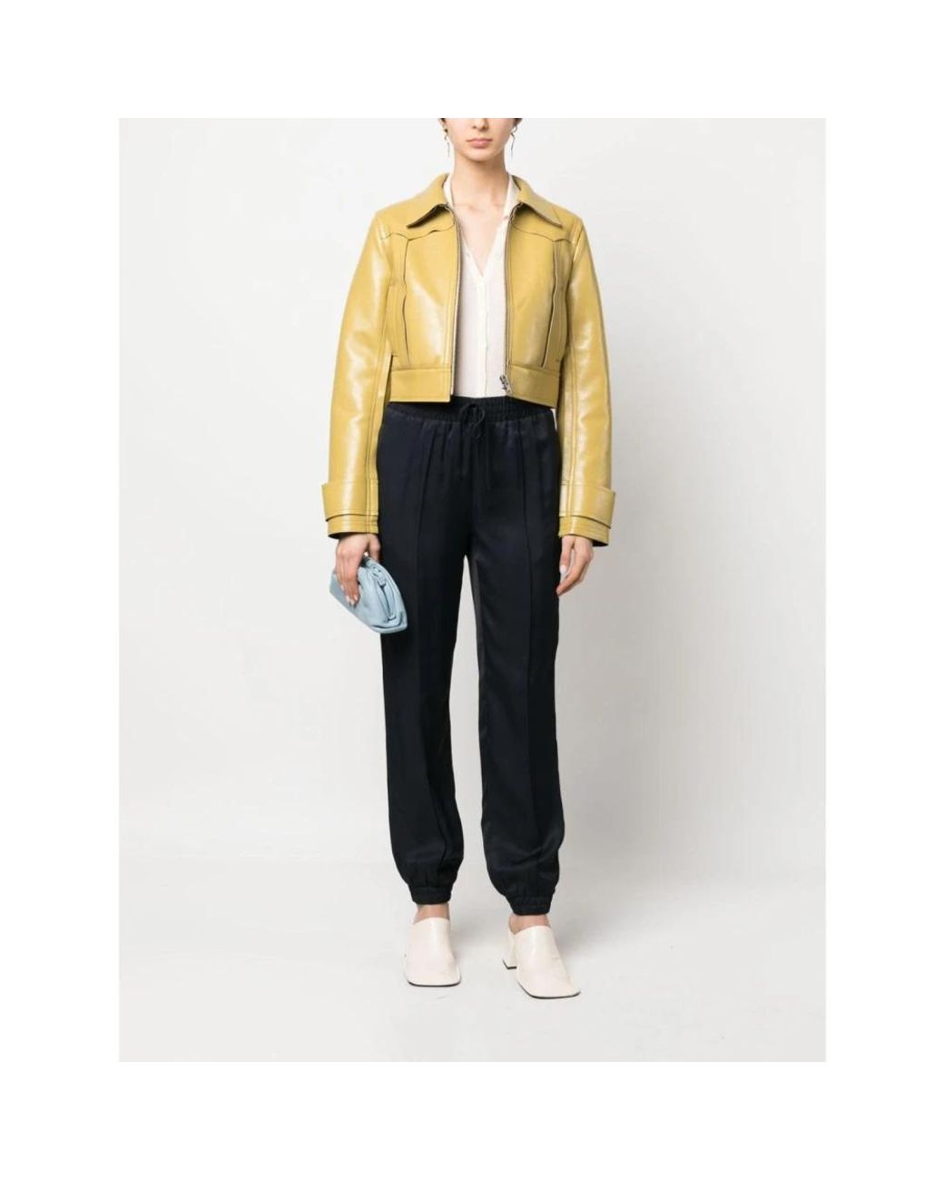 Jil Sander Black Straight Trousers