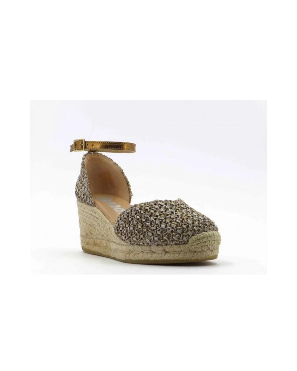 Wedges di Espadrilles in Metallic