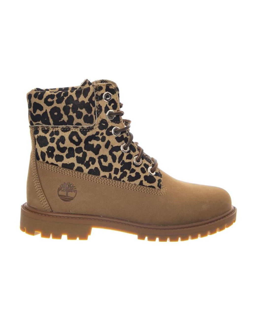 Timberland Brown Lace-Up Boots