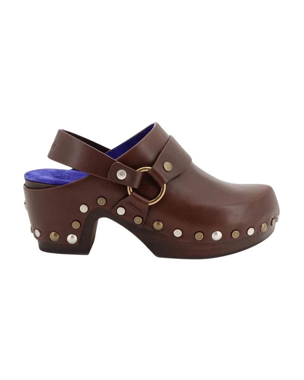Chloé Brown Talis Plateau-Clogs