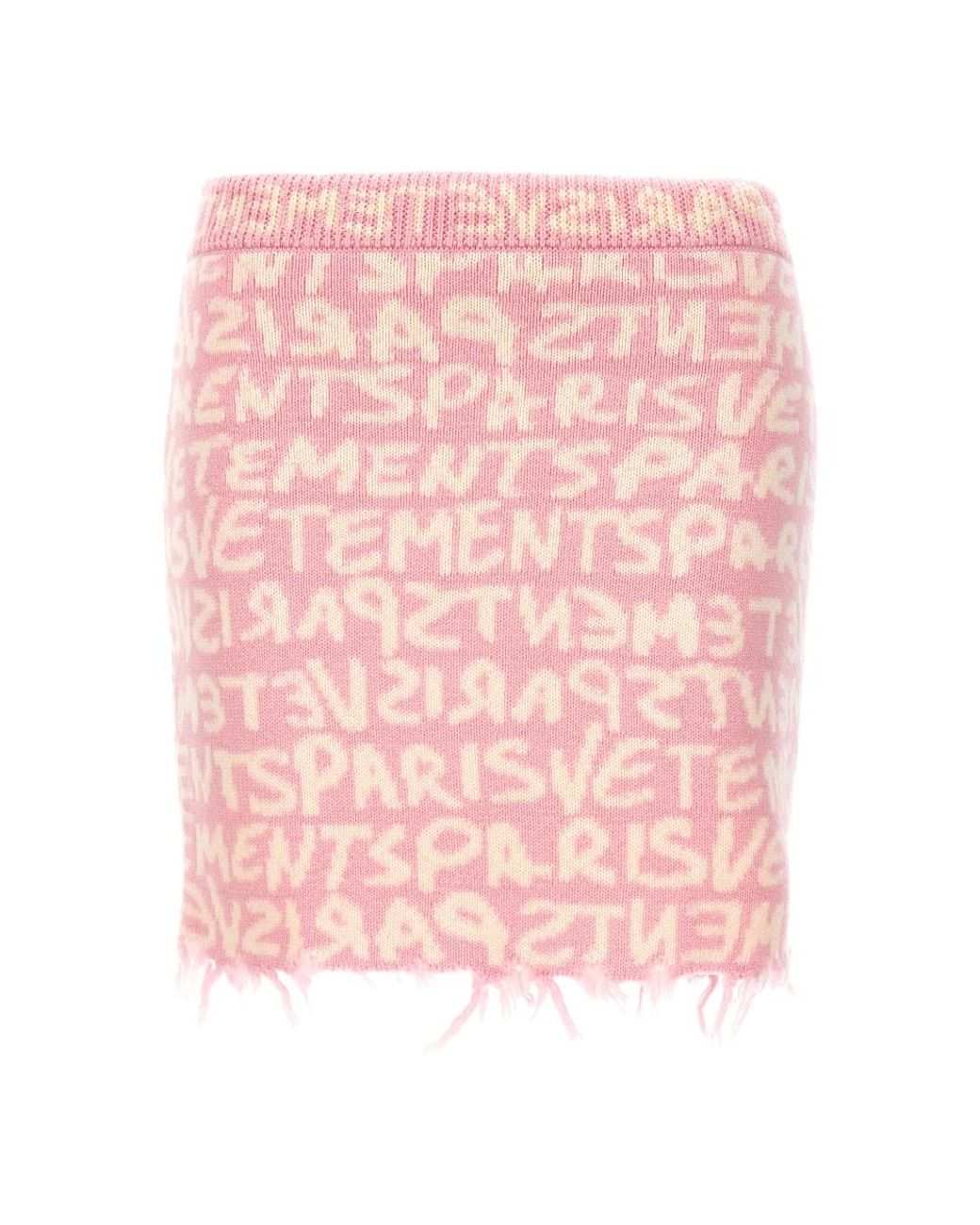 Vetements Pink Short Skirts