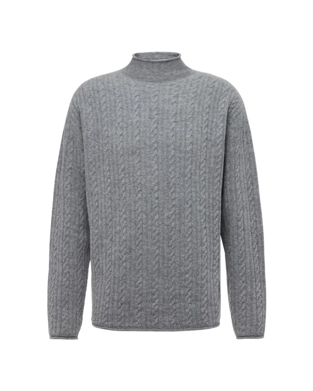 Drykorn Nalon 10 Rollneck Pullover in het Gray